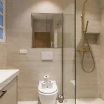 Апартаменты Large 4-room Air-conditioned With Patio In *