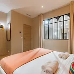 Апартаменты Large 4-room Air-conditioned With Patio In *