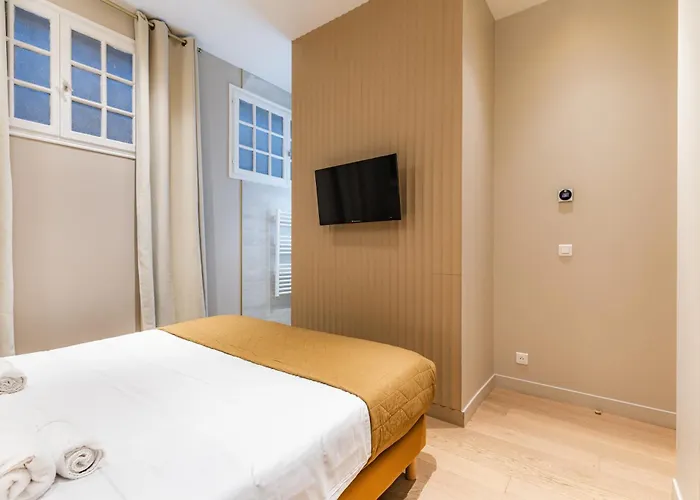 Large 4-room Air-conditioned With Patio In アパート パリ